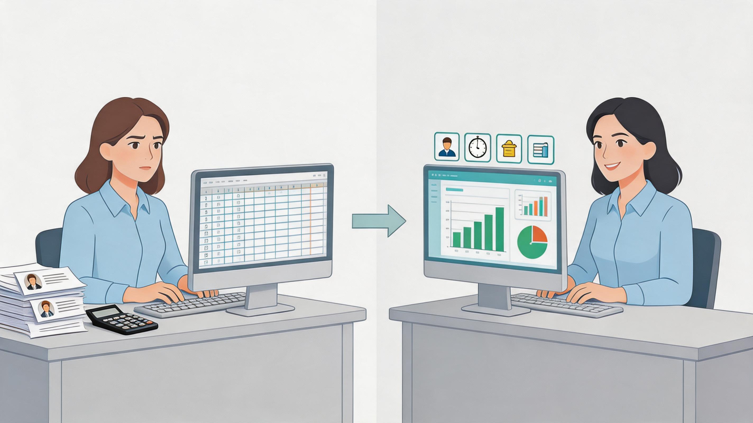 企业人力资源管理软件深度拆解：从Excel到一体化系统，HR效率差在哪里