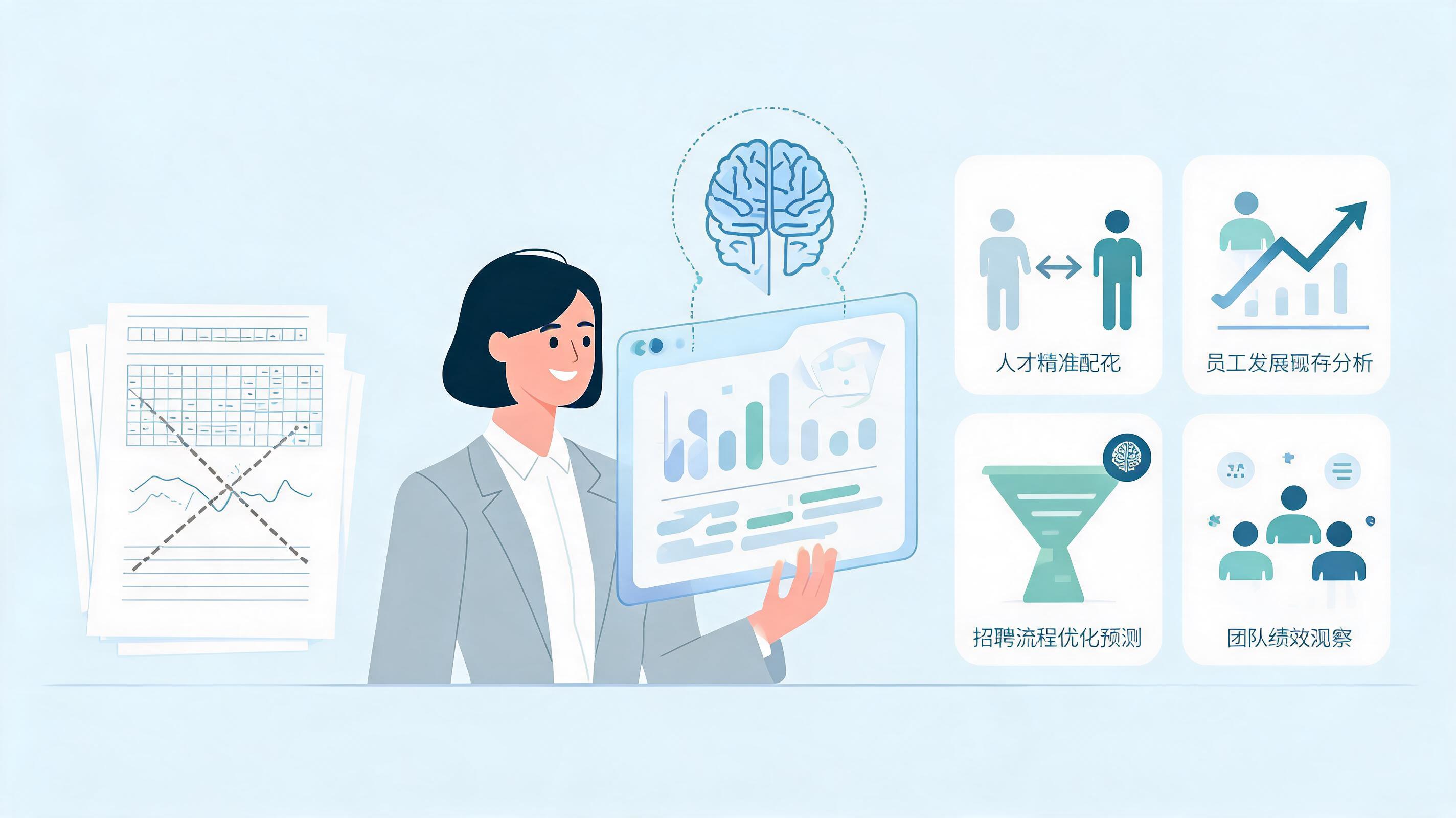 HR数据分析AI工具不是用来做报表的，是用来做什么的？