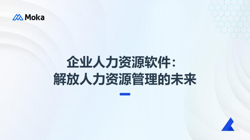 企业人力资源软件