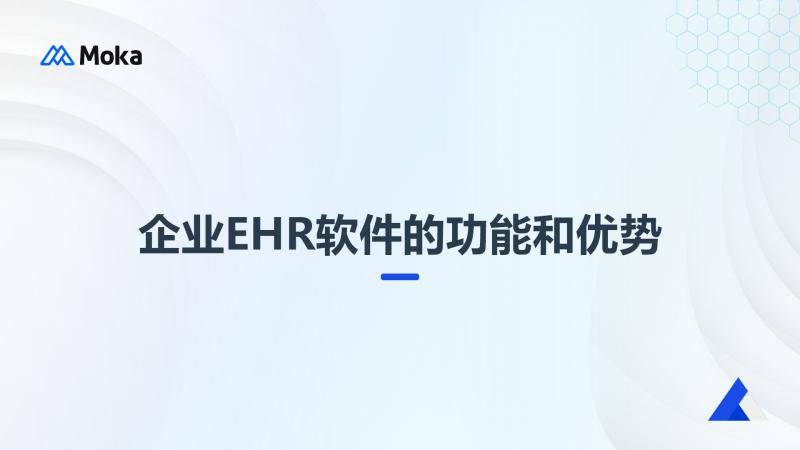 企企业EHR软件