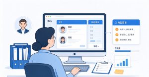 HR工作漫画图创意方案