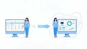 Read more about the article 绩效考核评估系统是什么？2026年从Excel到AI的演进全解析