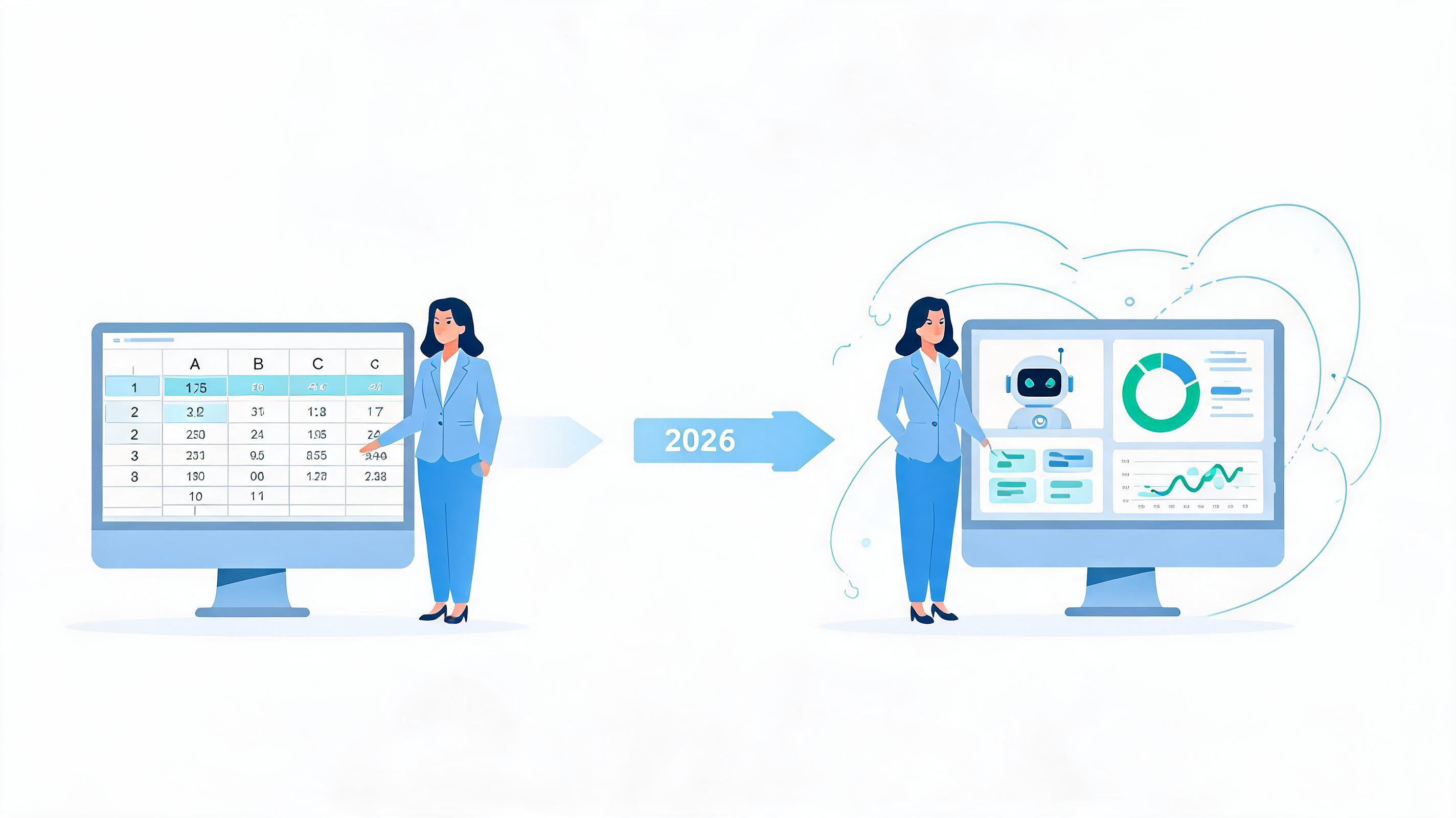 Read more about the article 绩效考核评估系统是什么？2026年从Excel到AI的演进全解析