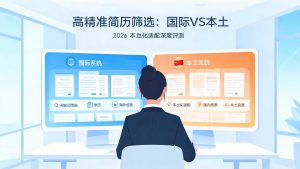 高精准简历筛选选国际大牌还是本土系统？2026年本土化适配深度评测